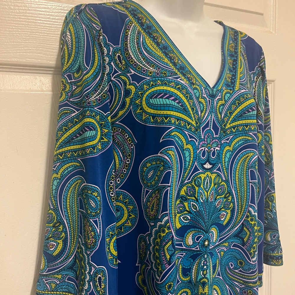 Laundry by Shelli Segal Paisley Sheath Dress - Picture 7 of 10